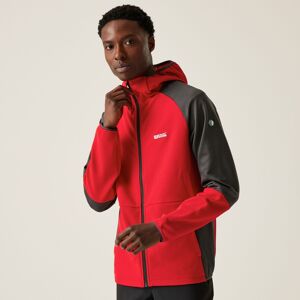 Regatta Mens Molaris Full-Zip Fleece Danger Red Ash, Size: L