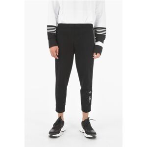 Neil Barrett Jersey SPORT STRIPE Joggers with Contrasting Side Bands size S - Male
