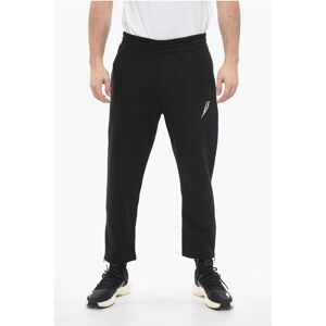 Neil Barrett Loose Fit Cotton Blend Joggers with Ankle Zip size Xs - Male