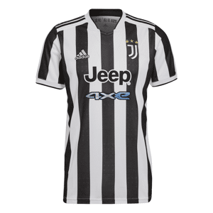 adidas Juventus Home Mens Short Sleeve Jersey 2021/2022 Size: Medium, Colour: White/Black