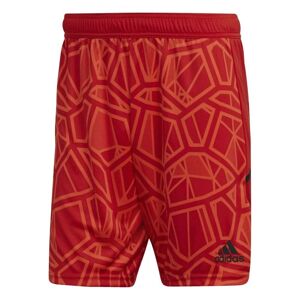 adidas Mens Condivo 22 Goalkeeper Short Colour: Red, Size: Small
