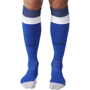 adidas Schalke 04 Home Sock 2016/2017 Colour: Blue, Size: 13 1/2-2