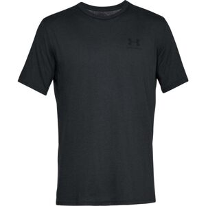 Under Armour Mens Sportstyle Left Chest Short Sleeve T-Shirt Size: 3XL, Colour: Black
