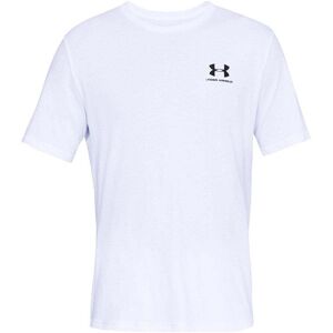 Under Armour Mens Sportstyle Short Sleeve T-Shirt Size: Large, Colour: White