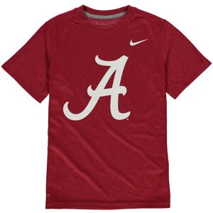 Youth Nike Alabama Crimson Tide Crimson Logo Legend Performance T-Shirt - Male - Crimson