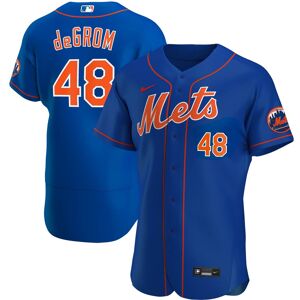 Men's Nike Jacob deGrom Royal New York Mets Alternate Authentic Player Jersey - Male - Royal