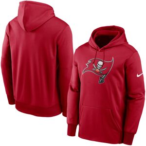 Men's Nike Red Tampa Bay Buccaneers Fan Gear Primary Logo Therma Performance Pullover Hoodie - Male - Red