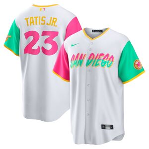 Men's Nike Fernando Tatis Jr. White San Diego Padres City Connect Replica Player Jersey - Male - White