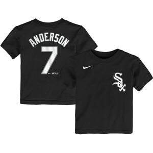 Toddler Nike Tim Anderson Black Chicago White Sox Player Name & Number T-Shirt - Male - Black