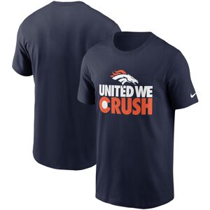 Men's Nike Navy Denver Broncos Hometown Collection Crush T-Shirt - Male - Navy