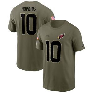 Men's Nike DeAndre Hopkins Olive Arizona Cardinals 2022 Salute To Service Name & Number T-Shirt - Male - Olive
