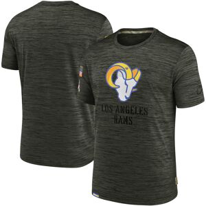 Men's Nike Brown Los Angeles Rams 2022 Salute to Service Velocity Team T-Shirt - Male - Olive