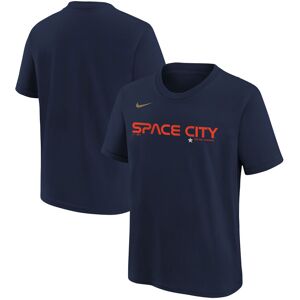 Youth Nike Navy Houston Astros City Connect Wordmark T-Shirt - Male - Navy