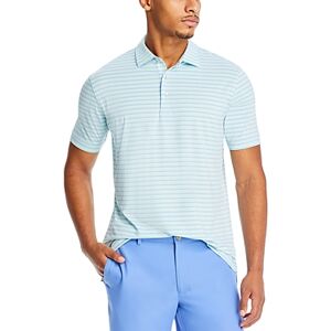 Peter Millar Crown Sport Jona Performance Short Sleeve Polo Shirt  - Cottage Blue - Size: Smallmale