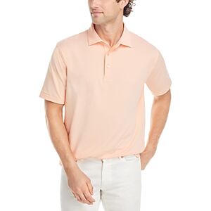 Peter Millar Crown Sport Jubilee Performance Jersey Polo  - Orange Nectar - Size: Largemale