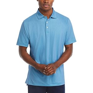 Peter Millar Crown Sport Soriano Performance Jersey Polo  - Cabana Blue - Size: Smallmale