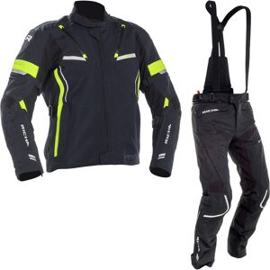 Richa Arc Gore-Tex Motorcycle Jacket & Trousers Black Fluo Kit - XL - XXXXL - Short, XL  - XL