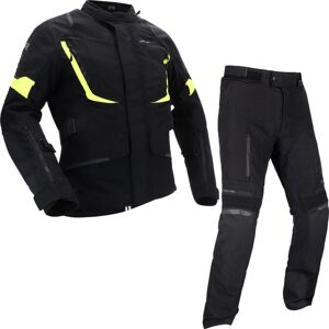 Richa Cyclone 2 Gore-Tex Motorcycle Jacket & Trousers Black Yellow Kit - XL - M - Short, XL  - XL