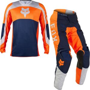 Fox Racing 2024 180 Nitro Motocross Jersey & Pants Fluo Orange Kit - XL - UK 44, XL  - XL