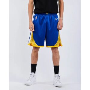 Nike Nba Gs Warriors - Men Shorts  - Blue - Size: Small