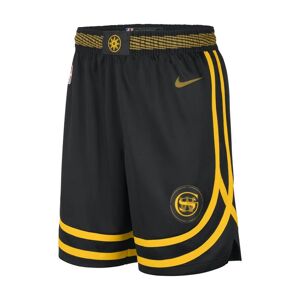 Nike Nba Warriors - Men Shorts  - Black - Size: Medium