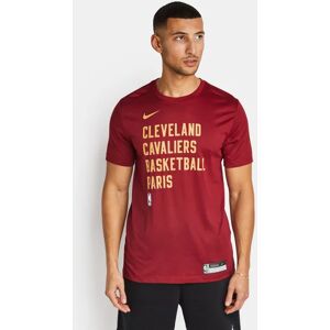 Nike Nba Cleveland Cavaliers - Men T-shirts  - Red - Size: Medium