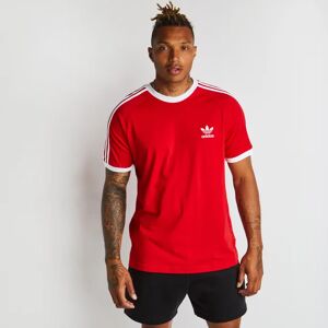 Adidas Adicolor Classics 3-stripes - Men T-shirts  - Red - Size: Medium