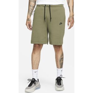 Nike Tech Fleece - Men Shorts  - Olive - Size: Large