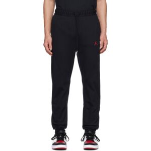 Nike Jordan Black Essentials Warm Up Sweatpants  - BLACK/GYM RED - Size: Extra Small - male