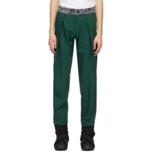 adidas Originals Green Wander Terrex Trousers  - SHADOW GREEN - Size: Medium - male