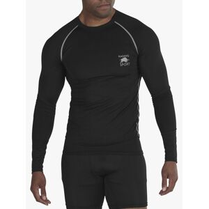Raging Bull Base Long Sleeve Compression Top - Black - Male - Size: M-L