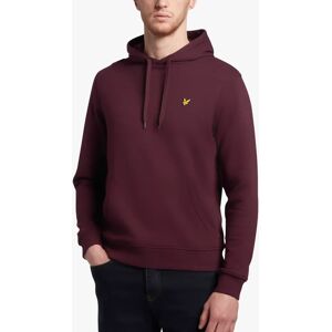 Lyle & Scott Pullover Hoodie - Burgundy - Male - Size: S