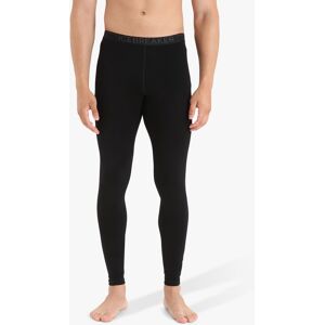 Icebreaker Men's 260 Tech Merino Thermal Leggings, Black - Black - Male - Size: XL