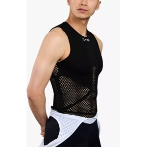 Le Col Unisex Pro Mesh Sleeveless Base Layer Cycling Top - Black - Male - Size: L-XL