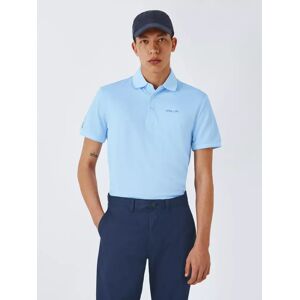 Polo Golf RLX Ralph Lauren Tailored Fit Performance Polo Shirt, Office Blue - Office Blue - Male - Size: S