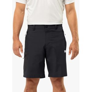 Jack Wolfskin Active Track Shorts, Black - Black - Male - Size: XL