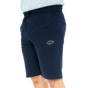 Men's Paul & Shark Mens Small Logo Jersey Shorts (Navy) - Size: 35/34/32