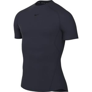 Nike FB7932-451 M NP DF TIGHT TOP SS Sweatshirt Men's OBSIDIAN/BLACK Size L