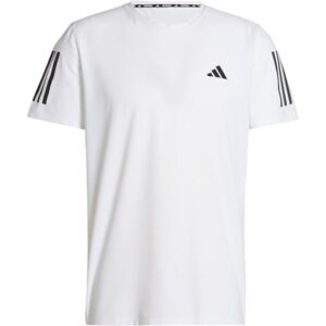 adidas Men Own The Run T-Shirts, M Tall White