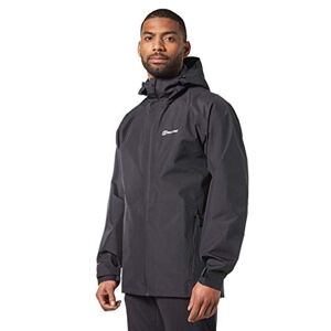Berghaus Men's Paclite 2.0 Gore-Tex Waterproof Shell Jacket Lightweight Durable Stylish Coat, Black, M