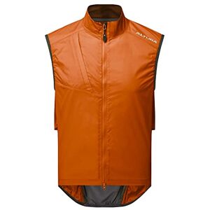 Altura Mens Airstream Lightweight Water Repellent Packable Cycling Gilet - Burnt Orange - Small