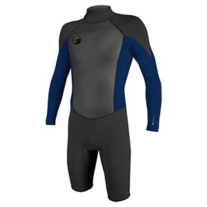 O'Neill Riginal 2mm Back Zip Long Sleeve Spring Wetsuit, Black/Navy, Small, 5385-A41-S