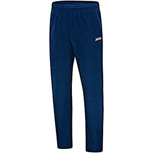 JAKO Classico Men's Leisure and Jogging Bottoms Long Presentation Trousers Long Size, Mens, Leisure and Jogging Bottoms Long., 6550L, Navy, 94 cm