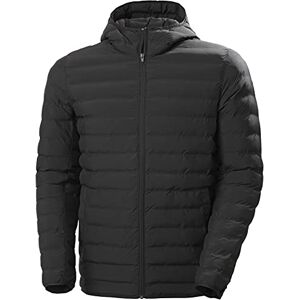 Helly Hansen Men's Mono Material Hooded Insulator Jacket, Black, XL