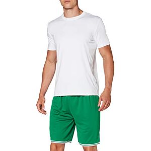 JAKO Men's Center 2.0 Shorts, Mens, Short, 4450, Sport Green/White., XL