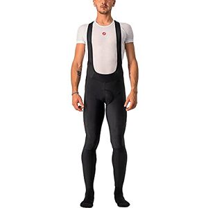 CASTELLI 4521517-231 VELOCISS.5 BIBTIGHT Tights Men's BLACK/RED REFLEX Size L