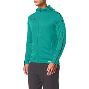 JAKO Striker 2.0 M9419 Men's Tracksuit Polyester with Hood, Turquoise/Anthracite, XL