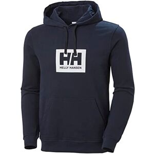 Helly Hansen Mens HH Box Hoodie, XL, Navy