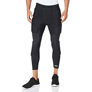 Mcdavid HEX Goalkeeper 3/4 shorts, goalkeeper pants, goalkeeper trousers, goalkeeper leggings, Goalkeeper base layer - unisex, black