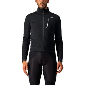 CASTELLI 4521504 GO JACKET Jacket Man LIGHT BLACK/WHITE XS